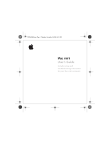 Apple Mac Mini User's guide Owner's manual