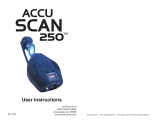 ADJ Accu Scan 250 User manual