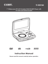 COBY electronic TF-DVD7380 User manual