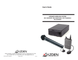 Azden IRR-15 User manual