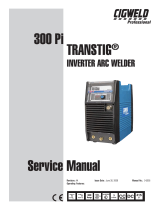ESAB 300 Pi TRANSTIG® Inverter Arc Welder User manual