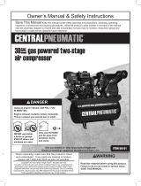 Central Pneumatic 56101 Air Compressor Owner's manual