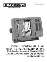 Eagle Electronics SeaCharter 502C DF iGPS User manual