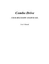 BTC Combo Drive User manual