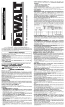 DeWalt DW716DWST24075 User manual