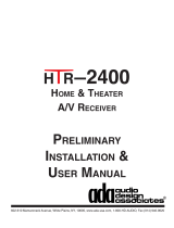 Ada HTR-2400 Prelim User manual