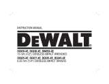 DeWalt DC830 User manual