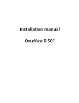 Barco mDR+50-DL Installation guide
