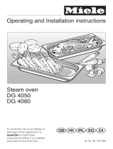 Miele DG 4060 User manual