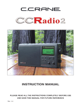 C. Crane CC Radio 2E User manual