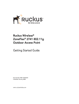 Ruckus Wireless ZoneFlex 2741 User guide