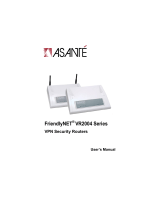 Asante TechnologiesFriendlyNET VR2004 Series