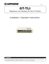 Aiphone GT-TLI Specification