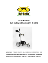 Bat-caddy x4 User manual