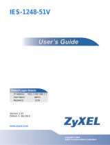 ZyXEL IES-1248-51A User manual