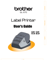 Brother QL 570 - P-Touch B/W Direct Thermal Printer User manual