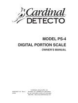 Cardinal PS-4 Owner's manual