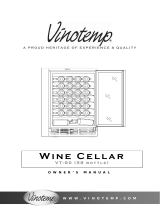 Vinotemp VT-WC58GNV-W User manual