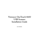 Visioneer 6600 User manual