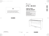 Casio PX-830 User manual