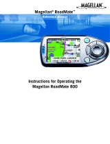 Magellan RoadMate 800 User manual