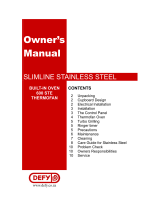 Defy 600 STE User manual