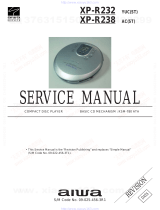 Aiwa XP-R238 User manual