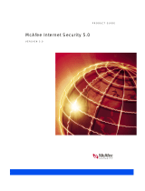 McAfee INTERNET SECURITY 5.0 User manual