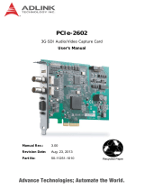 ADLINK Technology PCIe-2602 User manual