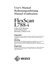 Eizo FlexScan L788-i Owner's manual