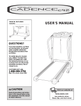 Weslo WLTL29320 User manual