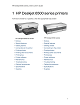 HP Deskjet 6540 Printer series User guide