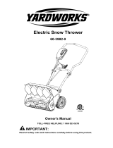 Yardworks 60-3982-0 Owner's manual