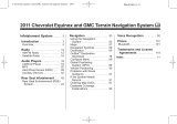 Chevrolet 2011GMC Terrain Navigation System User guide