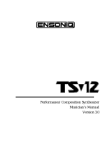 ENSONIQ TS-12 Specification