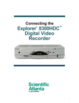 Explorer 8300 series Connecting Manual