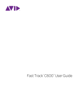 M-Audio Fast Track C600 User manual