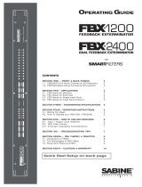 SABINE FBX1200 Specification