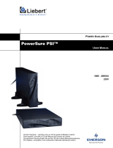 Emerson PowerSure PSI PS3000RT2-230E User manual