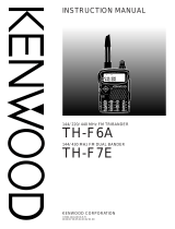 Kenwood TH-F6A User manual