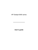 HP Deskjet 6940 Printer series User manual