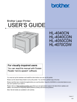 Brother HL-4040CN User guide