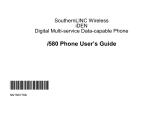 Motorola i580 User manual