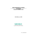 Moxa Technologies ETHERDEVICE EDS-308 Installation guide