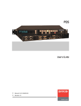 Barco PDS-902 3G User manual