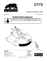 Servis-Rhino 95HD User manual