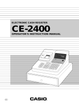 Casio CE-2400O User manual