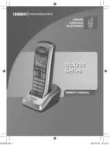 Uniden DCX200 User manual