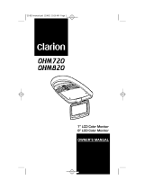 Clarion TTX001 User manual