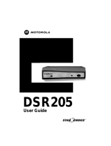 Motorola DSR205 User manual